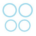 حلقه نئون چراغ مدل pr132bf مجموعه چهار عددی