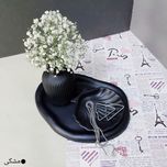 ست 3 تکه گلدان و استند جواهرات بتنی مدل دفرمه کد T08