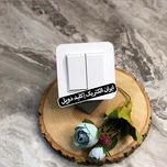 کلید دو پل ایران الکتریک مدل ارس بسته دو عددی