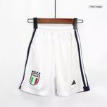 ست تیشرت و شلوارک ورزشی پسرانه مدل ایتالیا Away 2024