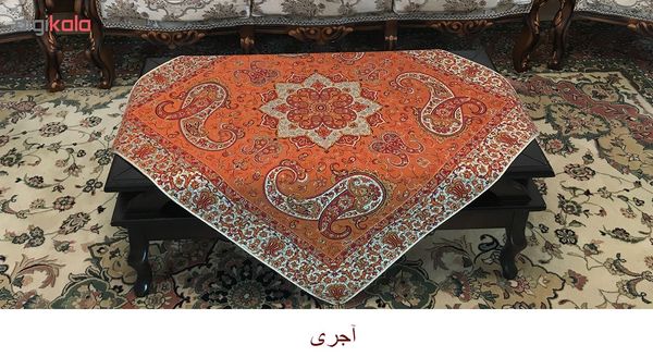 رومیزی ترمه سالاری مدل almas
