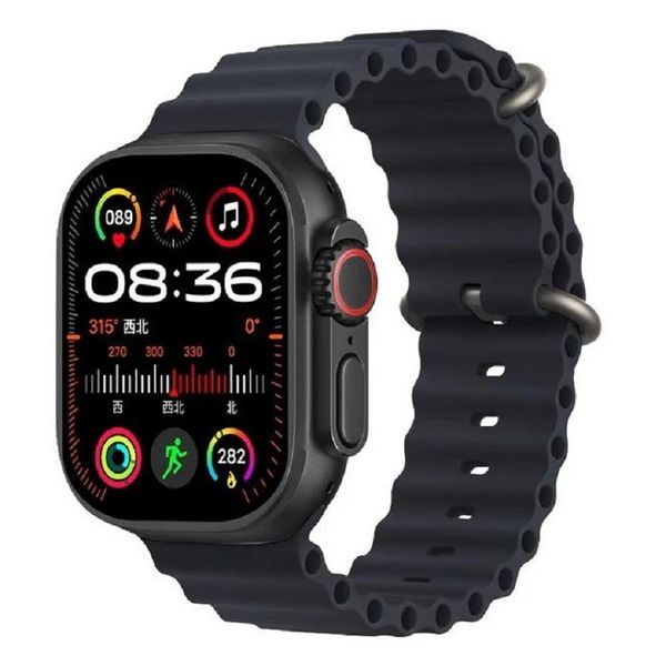 ساعت هوشمند 46 میلی متری مدل SEVEN PLUS IN ONE 1+7 بند سیلیکونی