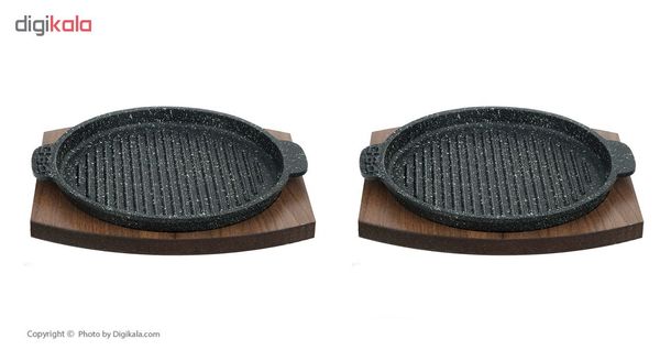 تابه چدن نالینو مدل فاهیتا سایز 20 بسته 2 عددی