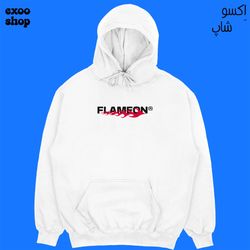 هودی سفید FLAMEON