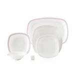 سرویس غذاخوری 27 پارچه 6 نفره چینی زرین ایران مدل Mon Belan