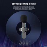 ست میکروفن یقه ای بیسیم مدل K9 Dual Lightning