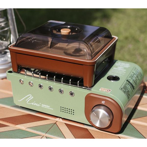 اجاق و ظرف سفری کووآ مدل Retro All In One Mini کد KGG-1805