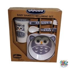 سرویس غذاخوری 5 تکه بامبو Chicoo