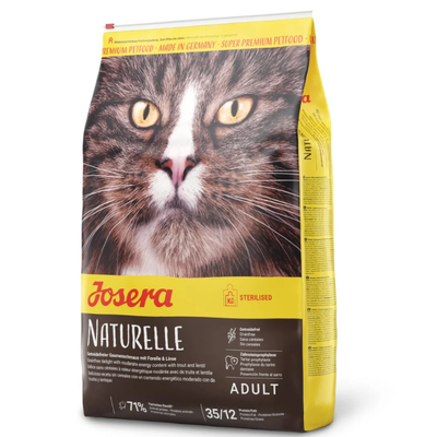 غذای خشک دنتال نیچرله گربه‌ی بالغ جوسرا هر کیلو (در بسته‌های زوتوپیا) / Josera naturelle dry cat food with chicken & fish flavor