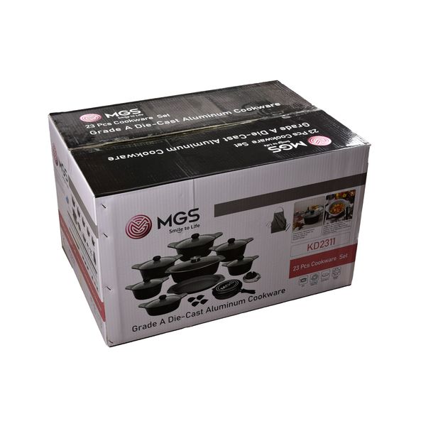 سرویس پخت وپز 23 پارچه ام جی اس مدل کره ای D