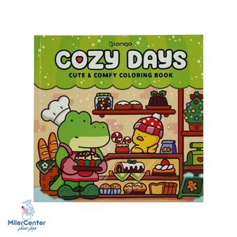 دفتر رنگ آمیزی 48 برگ مدل Cozy day لانگو