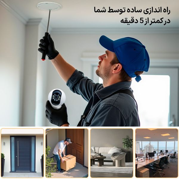 دوربین مداربسته تحت شبکه اسفیورد مدل Z234