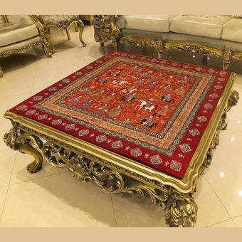 رومیزی طرح بزم بهرام