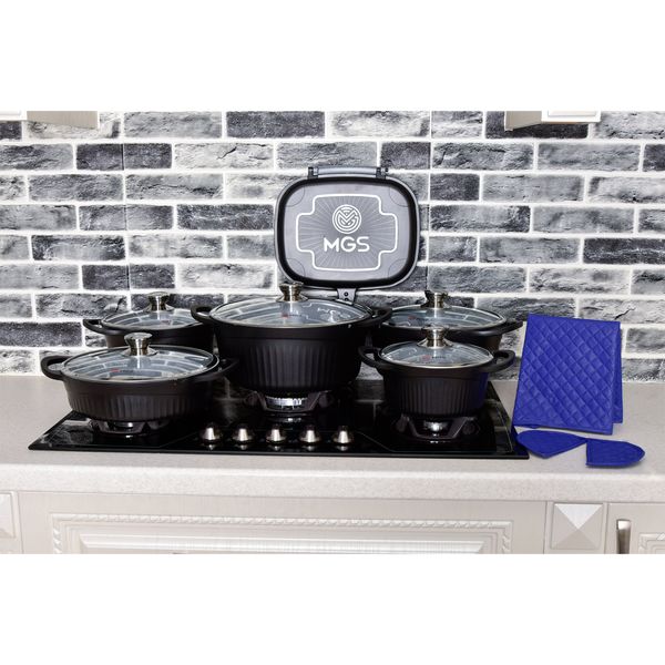 سرویس پخت و پز 15 پارچه ام جی اس مدل جرمنی D