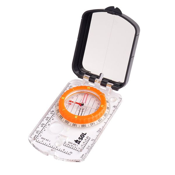 قطب نما نقشه سول مدل sighting compass with mirror کد F2022