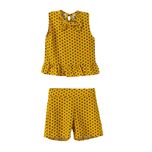 ست تاپ و شلوارک راحتی نوزادی مدل MDSS-CH2419