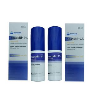 محلول تقویت کننده مو بهوزان مدل ماینوکسیدیل 5 درصد حجم 60 میلی لیتر بسته 2 عددی*988