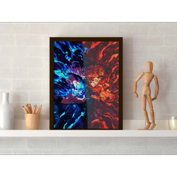 لایت باکس Jujutsu kaisen طرح 2