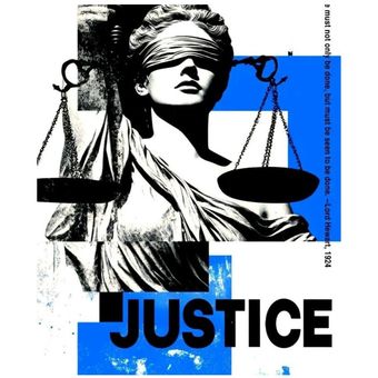 برچسب DTF استیکر حرارتی لباس مدل JUSTICE