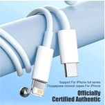 کابل تبدیل USB-C به لایتنینگ سمگپرس مدل دیتا پلاس طول 1 متر