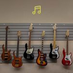 چراغ نئونی دیواری آرن تیم طرح نت موسیقی