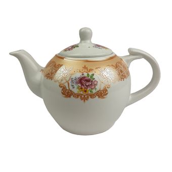 قوری چینی وینچی مدل روژین سایز بزرگ کد 211