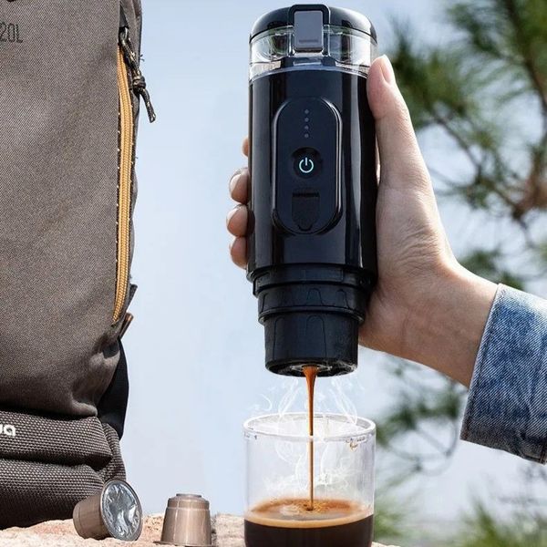 مینی اسپرسو ساز شارژی قابل حمل مدل Mini Espresso CF-1801BGC