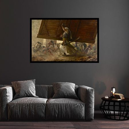 تابلو امیرالمومنین امام علی (ع) طرح فاتح خیبر