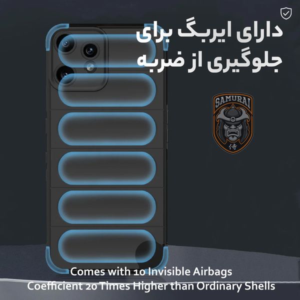 کاور سامورایی مدل Uflax مناسب برای گوشی موبایل ناتینگ CMF Phone 2 Pro
