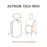 کوله پشتی وئوده مدل Astrum Evo 55+10 کد F2022