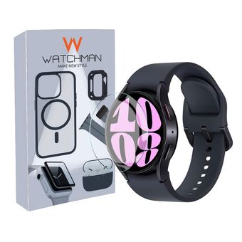 محافظ صفحه نمایش شیشه ای واچ من مدل SH-WM مناسب برای ساعت هوشمند سامسونگ Galaxy Watch 4/5/6/7 سایز 40 میلی متری
