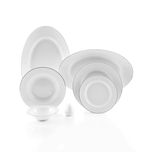 سرویس غذاخوری 102 پارچه چینی زرین ایران سری ایتالیا اف مدل سمن درجه یک