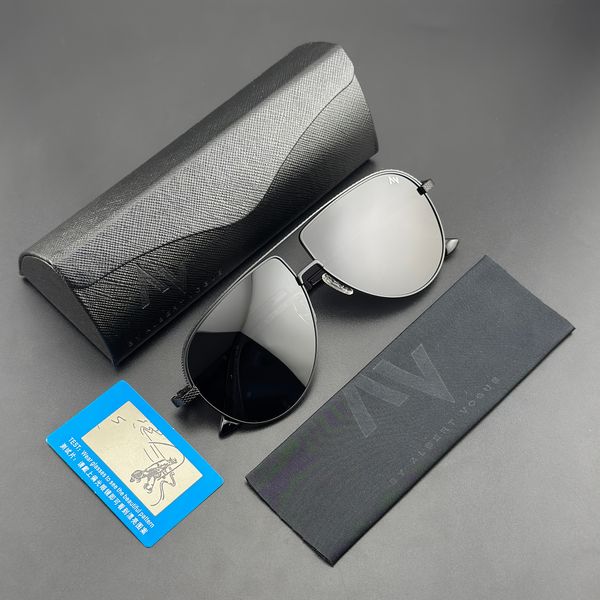 عینک آفتابی خلبانی مردانه آلبرت وگ مدل JS8540C91-P142 Avantgarde Visionary