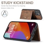 کاور جیهود مدل Leather Wallet مناسب برای گوشی موبایل اپل iPhone 15 Pro