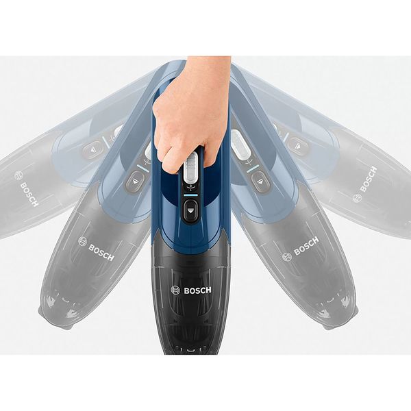 جارو شارژی عصایی بوش مدل BCHF2MX20 با باتری 20 ولت لیتیومی، مدت کارکرد تا 44 دقیقه، فناوری Easy Clean System، برس Electro برای س