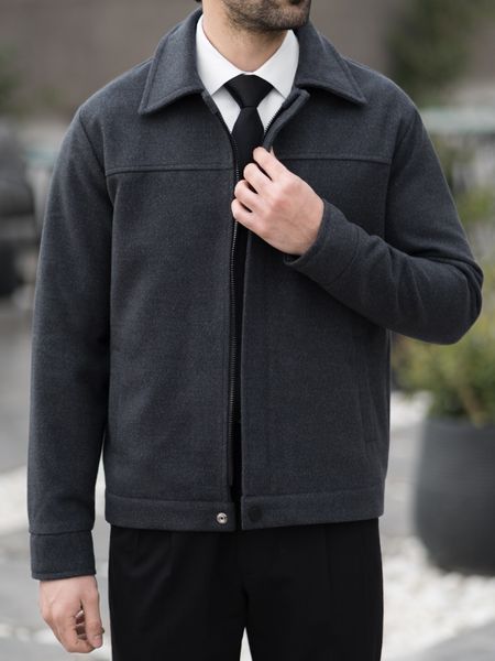 کاپشن فوتر ذغالی کارلوتی کد j202