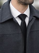 کاپشن فوتر ذغالی کارلوتی کد j202