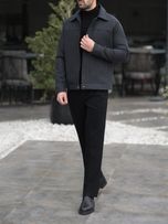 کاپشن فوتر ذغالی کارلوتی کد j202