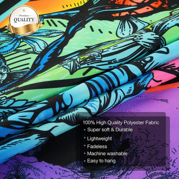 پوستر پارچه ای فیانی مدل بک دراپ بلک لایت کد F114