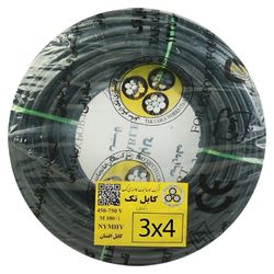 کابل برق افشان 3 در 4 کابل تک مدل NYMHY34