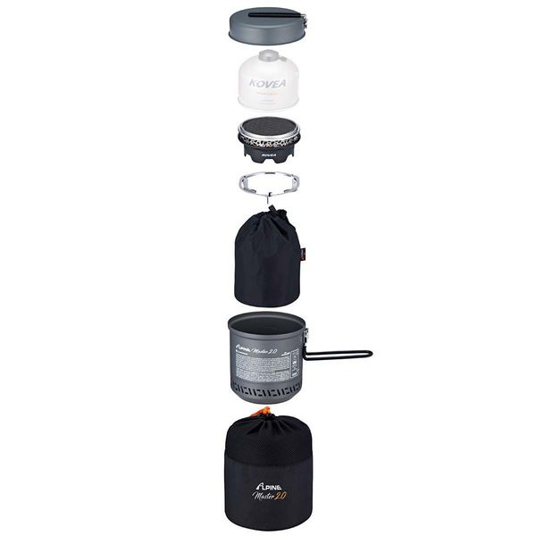 اجاق و ظرف سفری کووآ مدل Alpine Master 2.0 کد F2022