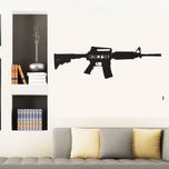 استیکر مدل اسلحه کالاف دیوتی دولایه MDF