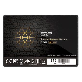 حافظه اس اس دی اینترنال سیلیکون پاور مدل Ace A58 ظرفیت 512 گیگابایت