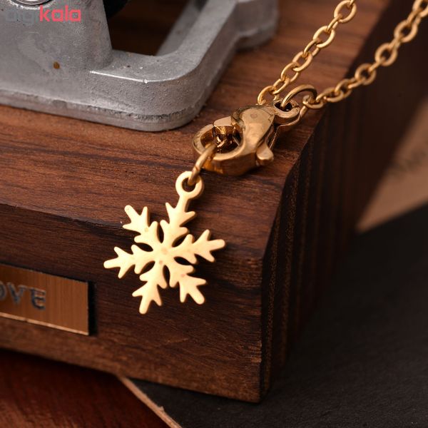 آویز ساعت طرح برف کد AS1027