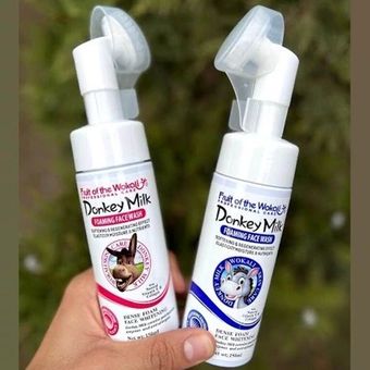 فوم شستشو شیر الاغ وکالی