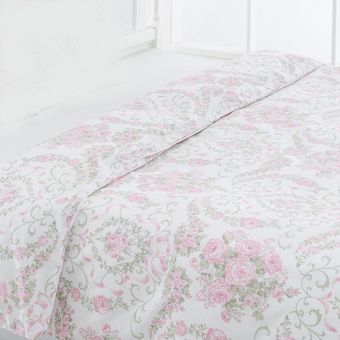 روکش لحاف دو نفره انگلیش هوم مدل Rose Bush سایز 220x200 سانتی‌متر