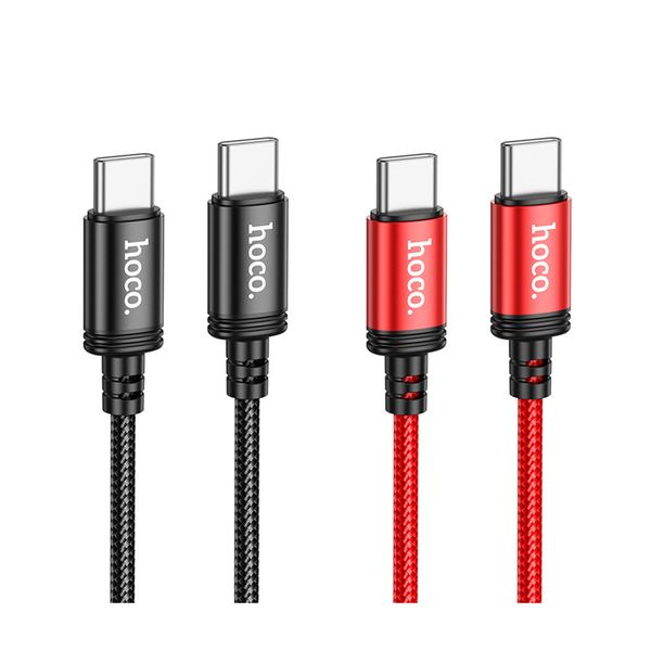 کابل تبدیل USB-C به USB-C هوکو مدل X89 60W طول 1 متر با گارانتی شرکتی