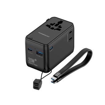 پاوربانک 4000 میلی آمپر پاورولوژی PWCUQC054BK