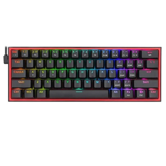 کیبورد مخصوص بازی ردراگون مدل FIZZ K617-RGB RED SWITCH