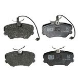 لنت ترمز جلو ایساکو مدل تکستار کد 1620100735 مناسب برای پژو